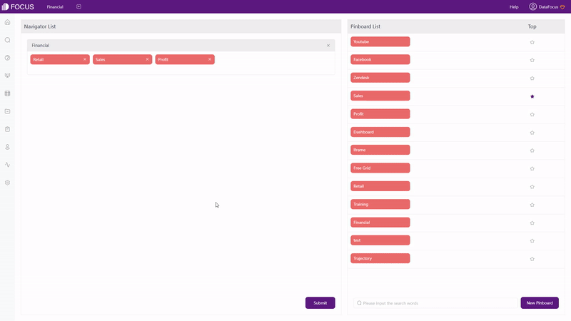 GIF Figure 2-5 Pin dashboard